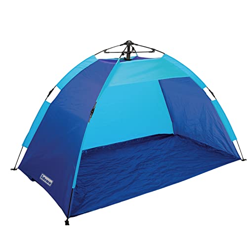 Idena Automatik Strandzelt, UV-Schutz 40+, mit Tragetasche für einfachen Transport