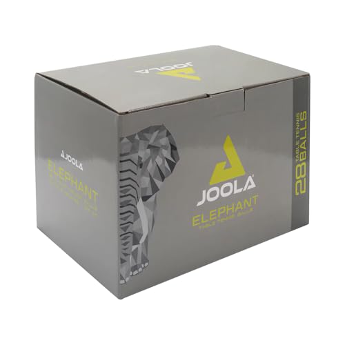JOOLA Tischtennisball Elephant 55MM, Extra großer Ball für langsameres Spiel, 28er Karton