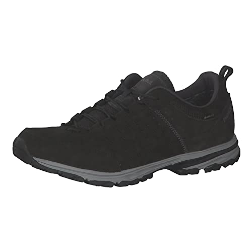 Meindl Durban GTX, Herren Wanderschuhe mit atmungsaktiver Gore-Tex Membran, Größe 46.5, Schwarz