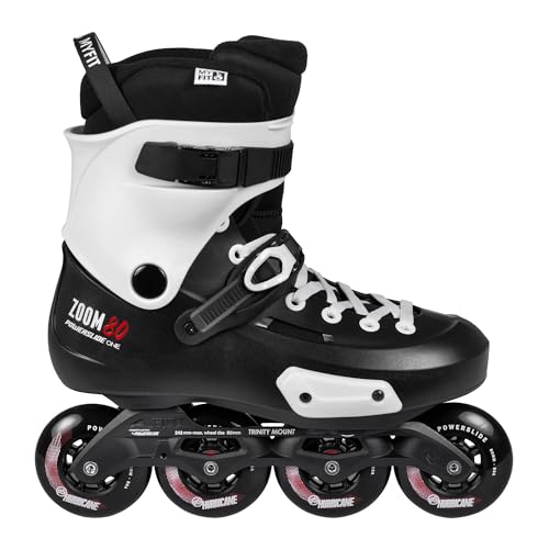 Powerslide Zoom Pro 80, Herren-Inline-Skates mit 80 mm Rollen und präziser Passform