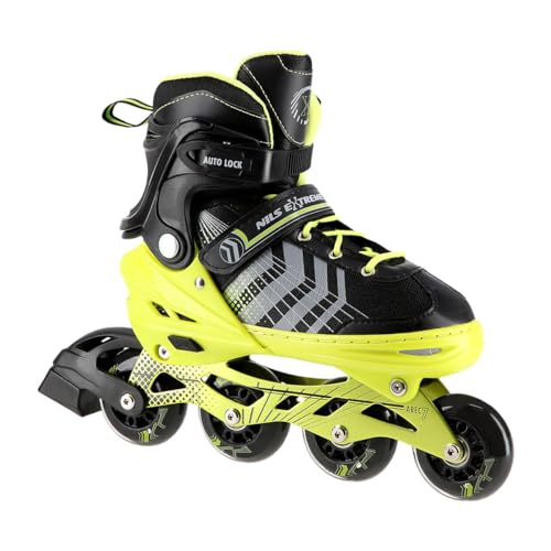 NILS EXTREME Schlittschuhe mit austauschbarem Hockey Skate 4in1 NH18192, vielseitige Rollschuhe für Hockey und Rollschuhlaufen