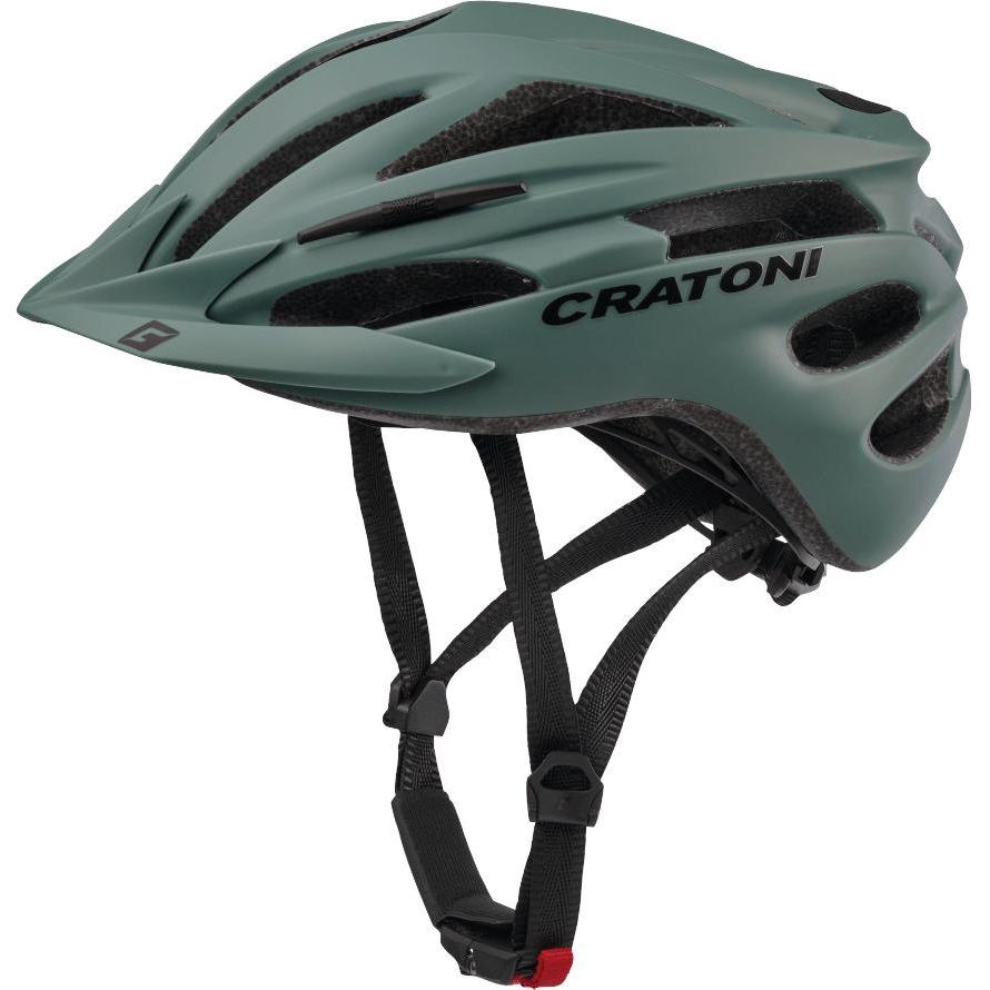 Cratoni Pacer, Velohelm für Erwachsene, 58-62 cm, leicht mit 20 Belüftungsöffnungen und reflektierenden Elementen