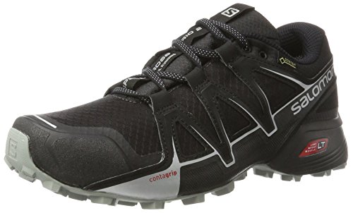 Salomon Speedcross Vario 2 GTX, Trail-Laufschuhe Größe 44 2/3 mit Gore-Tex-Membran und traditioneller Schnürung