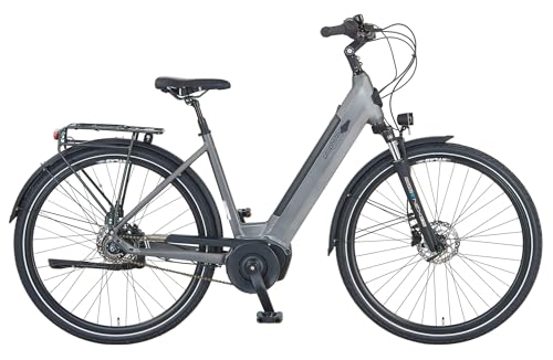 Prophete GENIESSER 3.0 E-Bike 28 Zoll, AEG ComfortDrive II Mittelmotor 250W, 70Nm, 360Wh Akku, bis 110 km Reichweite, Shimano Nexus 7-Gang, hydraulische Scheibenbremsen, 90 Lux Beleuchtung, RH 48 cm