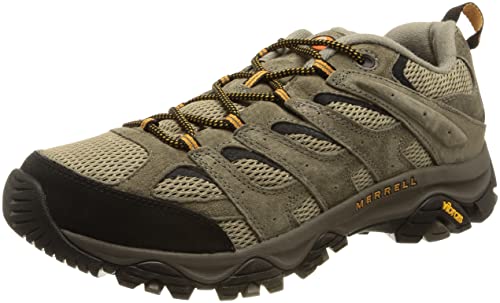 Merrell MOAB 3, Herren Wanderschuh mit atmungsaktivem Leder-Obermaterial und rutschfester Gummi-Sohle für sicheren Halt