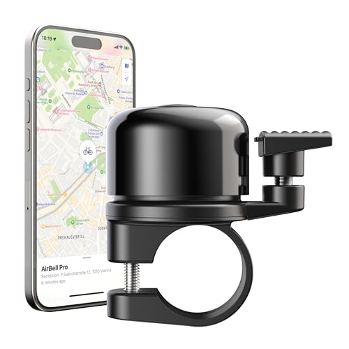 AIRBELL Klingel AirBell Pro, Kinderfahrradklingel mit Bluetooth®-Technologie und dezentem Design