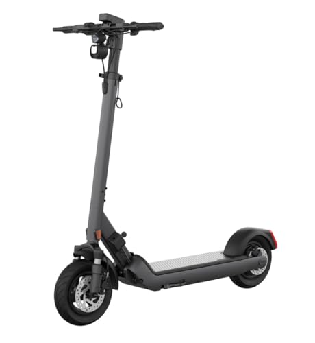 EGRET Egret Pro FX E-Scooter, straßenzugelassen bis 20 km/h, Reichweite 80 km, Frontfederung, App-Steuerung, höhenverstellbarer und faltbarer Lenker, max. Zuladung 120 kg