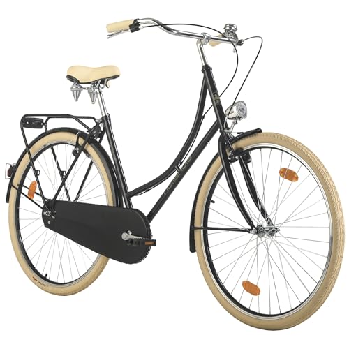 HOLLANDIA Hollandrad Damen 28" Original Singlespeed RH 54 cm (Schwarz)