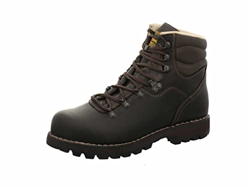 Meindl Herren Wanderschuhe, robuste Outdoorschuhe aus hochwertigem Leder, Größe 44, braun