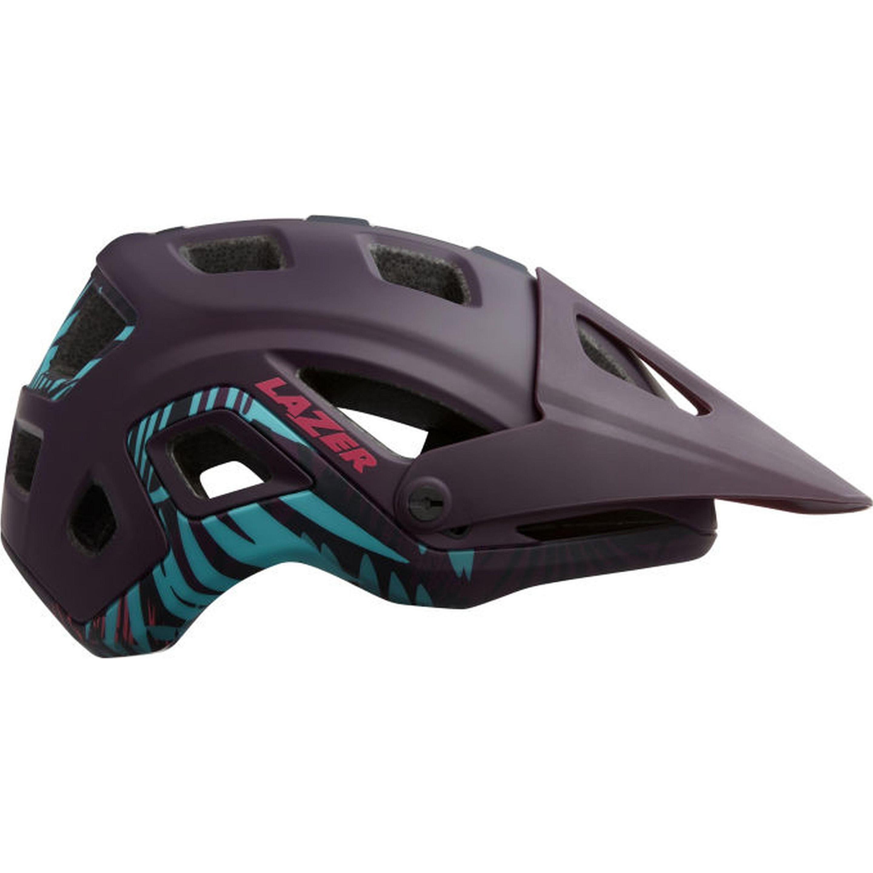 Lazer Sport Impala MTB Helm, Velohelm (58 - 61 cm) mit erweiterter Schalenabdeckung, integrierter Action-Kamerahalterung und Advanced Turnfit System