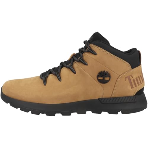 Timberland Sprint Trekker Mid Herren, robuster Wanderschuh für Outdoor-Abenteuer, schwarz