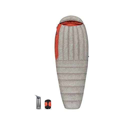 Sea to Summit Flame FmI, Sommer-Schlafsack (199 cm) mit ultraleichtem Gewicht, wasserabweisender Ultra-Dry Down Daune und halbseitigem Reißverschluss