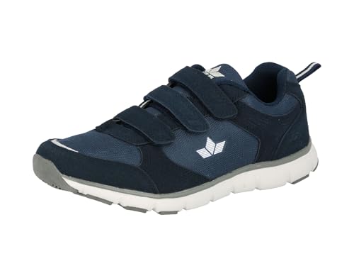 Lico Herren Laufschuhe Lionel V, Klettverschluss, Nylon-Obermaterial, Blau