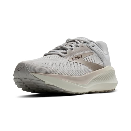 Brooks Anthem 8, Laufschuh für Damen mit weicher Dämpfung, atmungsaktivem Obermaterial und strapazierfähiger Außensohle, Schwarz/Mitternachtsgold, Größe 7,5
