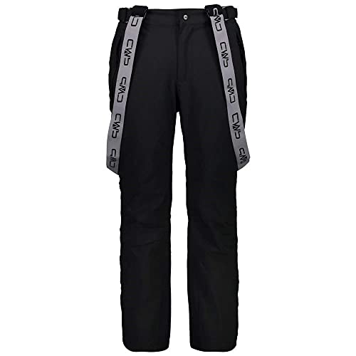 CMP Campagnolo Herren Stretch Flat Skihose, 3XL, Schwarz - Ideale Skihose für Männer
