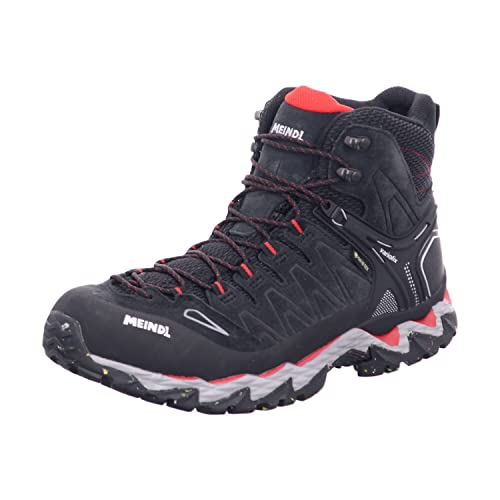 Meindl Lite Hike Men GTX, Herren Wanderschuhe mit griffiger Multigrip® G4 Sohle, 41.5, Schwarz