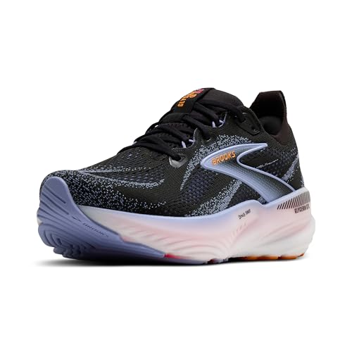 Brooks GLYCERIN GTS 22 Lady Laufschuhe, Alleskönner für Damen, komfortable Passform, Farben: Orange, Blau, Schwarz, Rosa