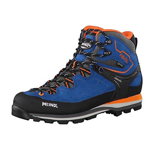 Meindl Litepeak GTX, Herren Wanderschuhe mit stabiler EVA-Zwischensohle, Schnürsystem und perfekter Fersenanpassung, Blau, Größe 45.5