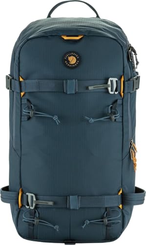 Fjällräven Bergtagen Touring 30L Rucksack, wasserdichtes Bergshell-Gewebe aus 100% recyceltem Polyamid, Mountain Blue, M/L