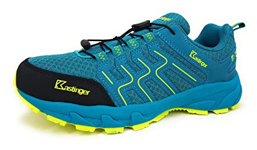 Kastinger Farrer II Wanderschuh, robuster Damen Trailrunner, wasserdicht, blau/schwarz