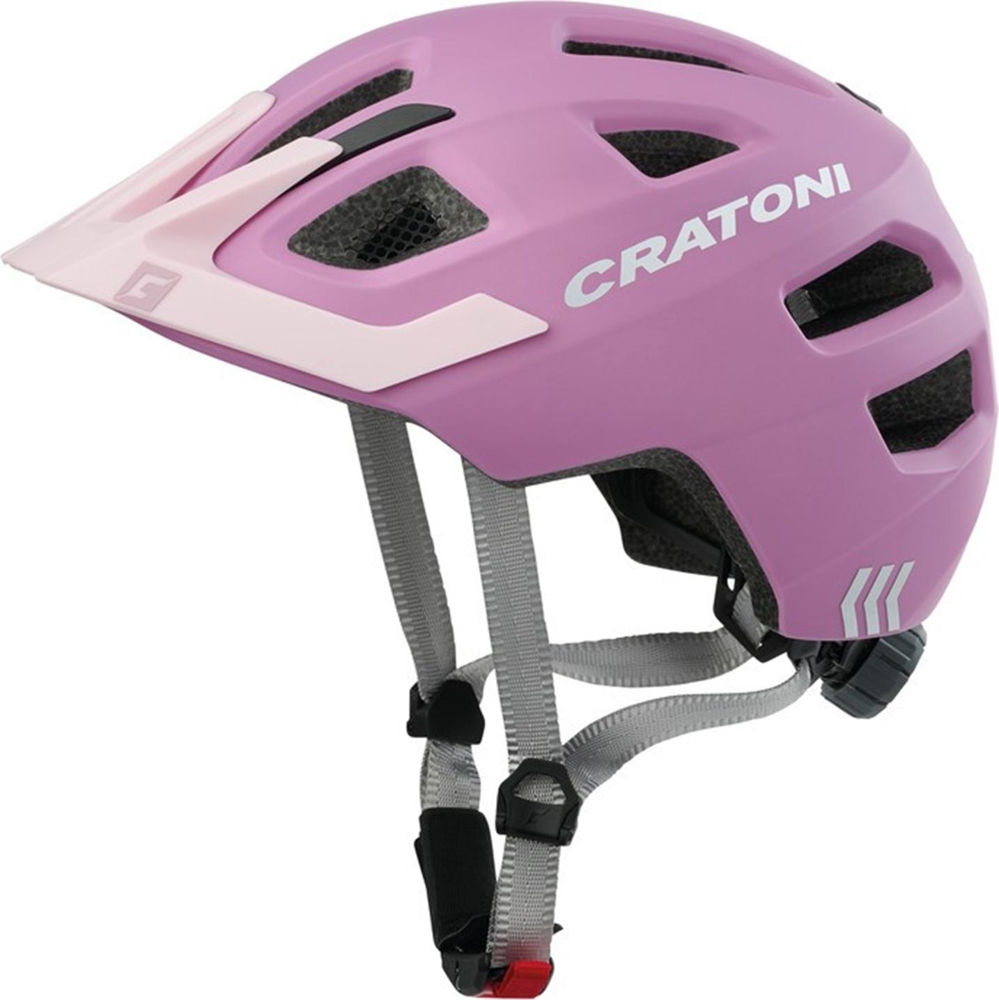 Cratoni Maxster Pro Fahrradhelm, blush-rose matt, Gr. S (48-53 cm) mit optimaler Passform und guter Belüftung