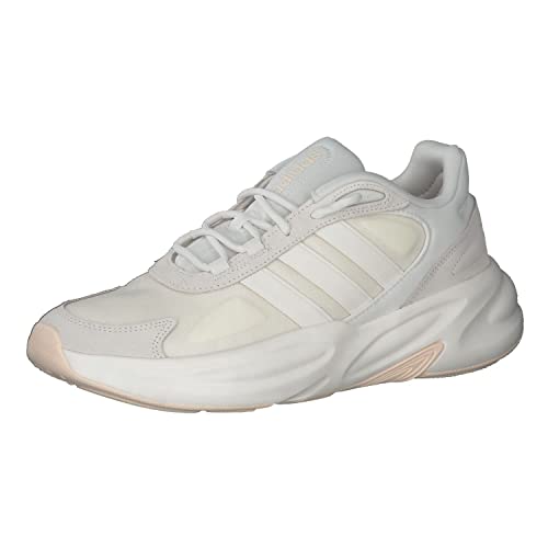 adidas Ozelle Cloudfoam, Damen Laufschuhe im Running-Style mit bequemer Dämpfung, Beige (Größe 40 2/3)