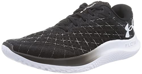 Under Armour Flow Velociti Wind 2, Laufschuhe mit atmungsaktivem Mesh-Obermaterial und reaktionsfreudiger Dämpfung, schwarz, Größe 45