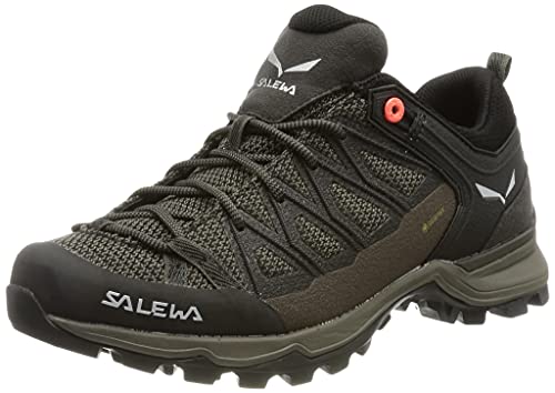 Salewa Trainer Lite GTX, Wanderschuh mit GORE-TEX® Futter, flexibler Passform, weicher EVA-Zwischensohle, vegan, breite Passform, grau