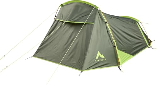 McKinley Ampato 20.2 Trekking-Zelt, wetterfest und kompakt, Green Dark/Green LIM, One Size