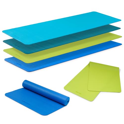 Sport-Thieme Yogamatte Classic, rutschfest und hautfreundlich, olivgrün, 5 mm dick