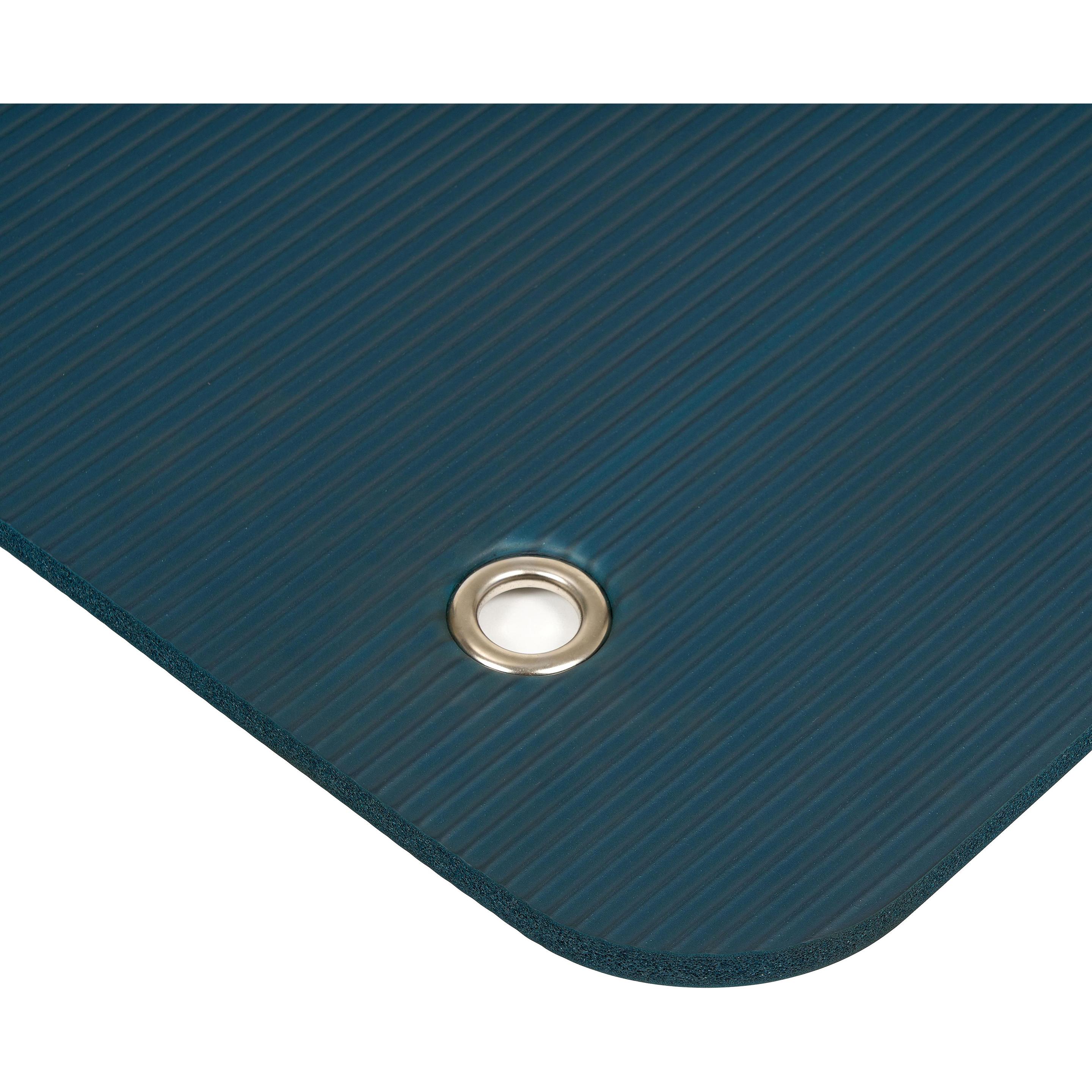 Sport-Thieme Yogamatte Gym 1.5, 15 mm, royalblau, latexfrei, wassertauglich, beidseitig verwendbar