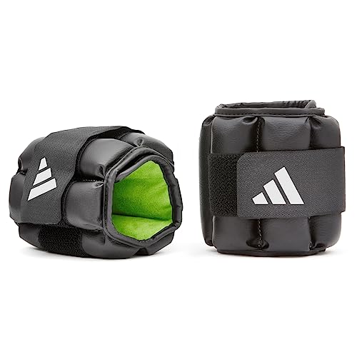 adidas Unisex-Adult Performance Knöchel/Handgelenk Gewichte-1.5 Kg, Schwarz