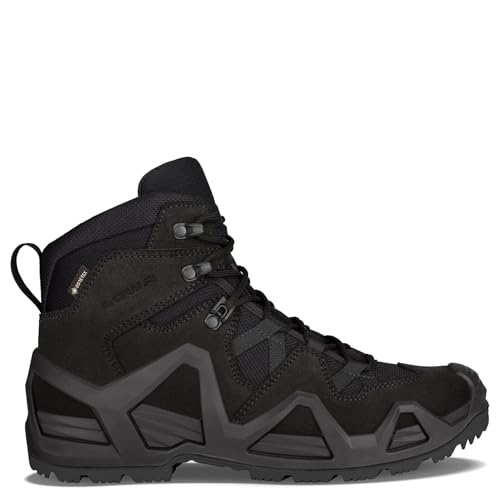 Lowa Zephyr MK2 GTX, Herren Wanderschuhe mit GoreTex-Membran und Vibram-Sohle, Schwarz, Größe 46