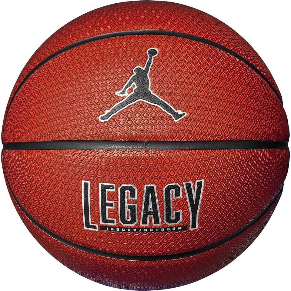 Nike Jordan Legacy 2.0 8P Basketball, griffige Oberfläche mit idealer Handführung, für Innen- und Außenbereich