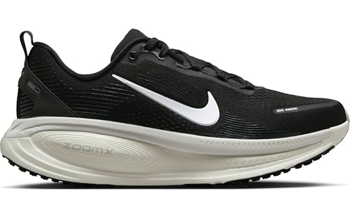 Nike Vomero 18, Laufschuhe mit ZoomX Dämpfung und atmungsaktivem Obermaterial, schwarz