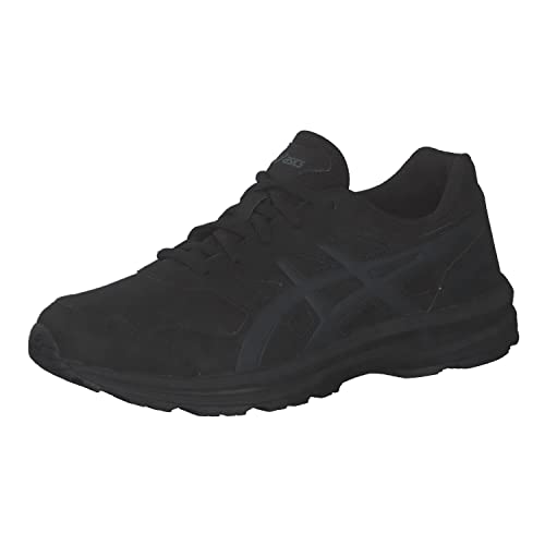 Asics Gel-Mission 3 9097, Dämpfende Laufschuhe für Damen, Schwarz/Carbon/Phantom, Größe 39