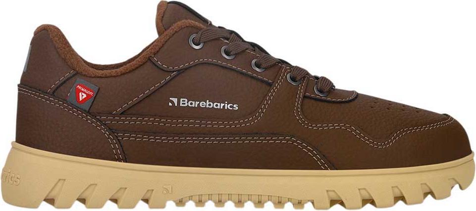 Be Lenka Zing Frost, Barefoot Wanderschuhe aus Leder mit Primaloft-Technologie, dunkelbraun, EU 42