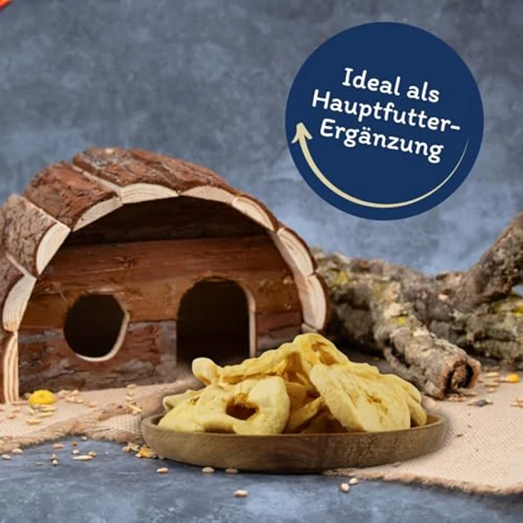 Lyra Pet® Äpfel getrocknet 10 kg | Reich an Vitaminen & Ballaststoffen | Nährstoffreiches Futter für Vögel, Nager, Pferde & Reptilien – Bild 5