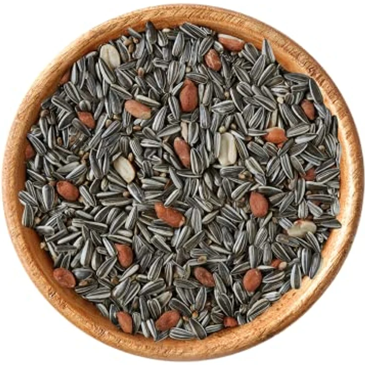 Elles Meisenfutter 2,5 kg, Energiereiches Ganzjahresfutter mit Sonnenblumenkernen, Erdnüssen & Hanfsaat, Ideal für Futterhäuschen & Bodenfütterung – Bild 3