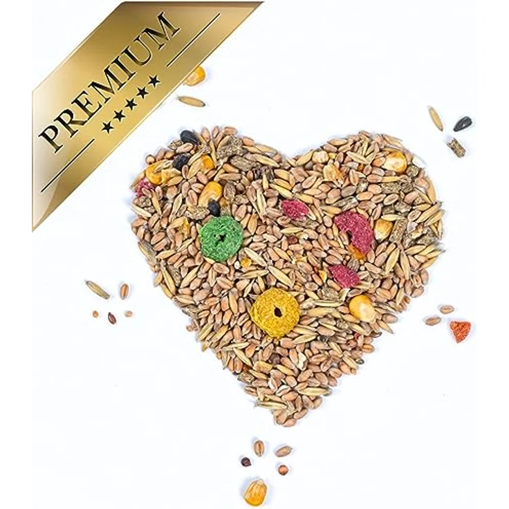 Lyra Pet® Nagerfutter 10 kg, Alleinfutter für Hamster, Mäuse, Ratten, Meerschweinchen & Kaninchen, nährstoffreich und artgerecht – Bild 5