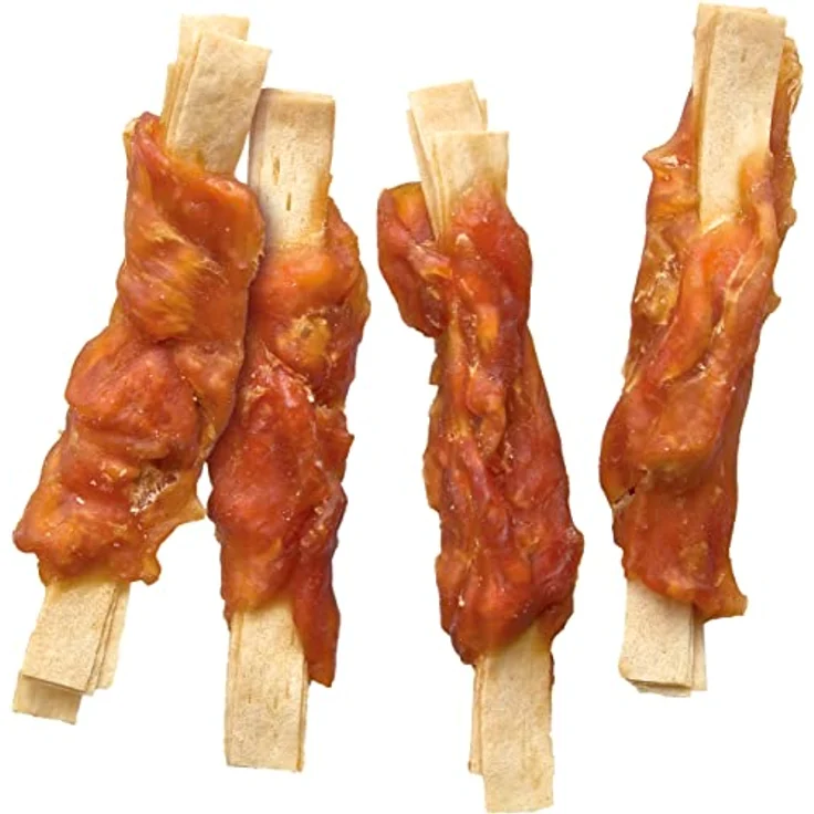 Vitakraft CHICKEN Duo, Hühnchen- und Fischsnack für Hunde, 80g, ohne Zuckerzusatz und Zusatzstoffe – Bild 2