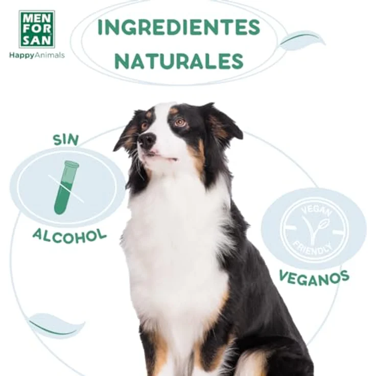 Menforsan Parfum pour animaux domestiques Talc en poudre, desodorierendes Hundepflegeprodukt mit fruchtigem Duft, 125 ml – Bild 5