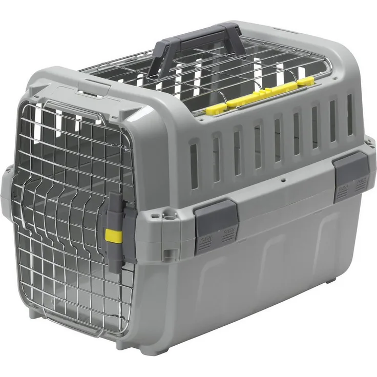 MODERNA Hunde-Transportbox Odyssey, grüne Transportbox Größe XS, Maße: 48 x 32 x 33 cm