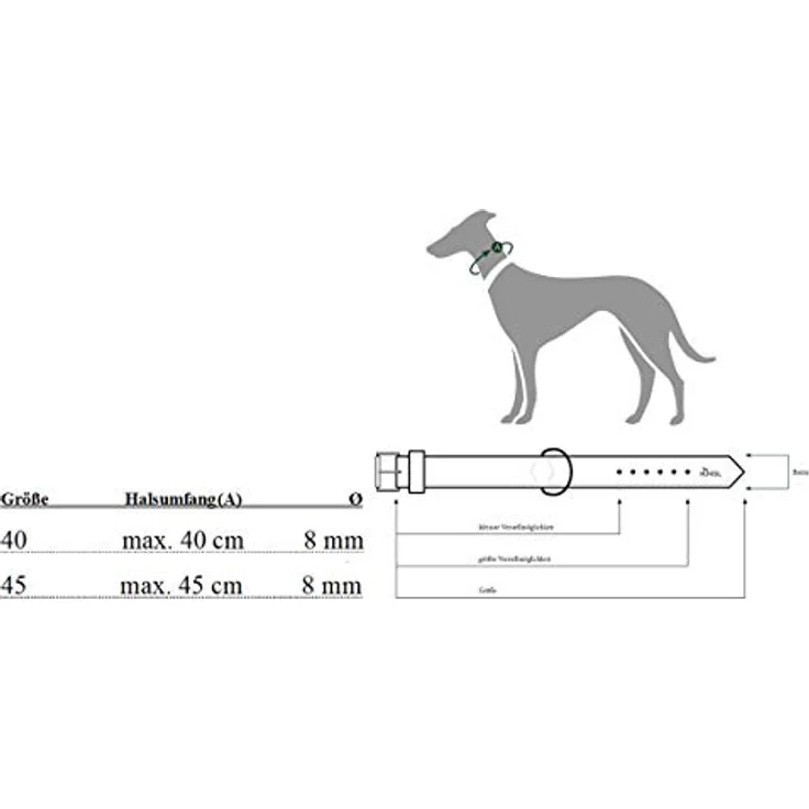 Hunter Hunde-Halsung List bordeaux S-M – Bild 4