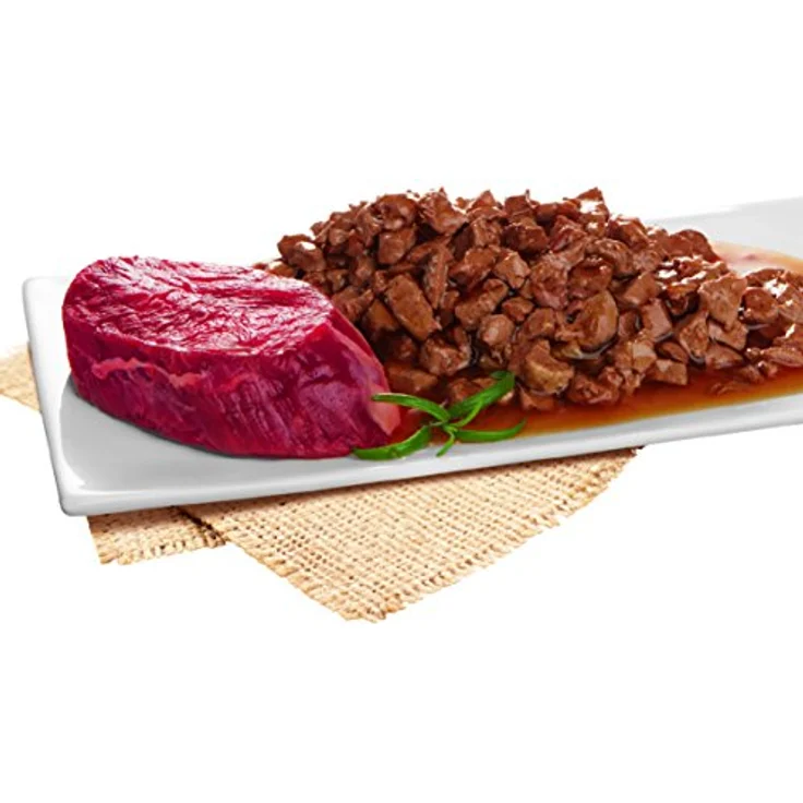 Vitakraft Rindfleisch für ausgewachsene Katze, 85 g Nassfutter in schmackhafter Sauce ohne Zuckerzusatz – Bild 3