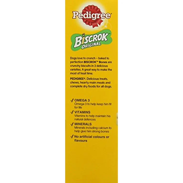 Pedigree BISCROK™ Karton Multi Mix 500g, Hunde Snack mit verschiedenen Geschmacksrichtungen – Bild 4