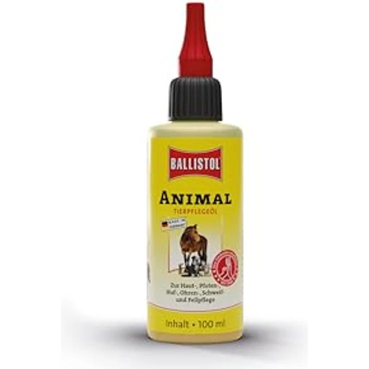 Kerbl Pfotenpflege BALLISTOL Tierpflegeöl Animal, 100 ml für empfindliche Haut und Pfotenpflege, hohe Verträglichkeit – Bild 2