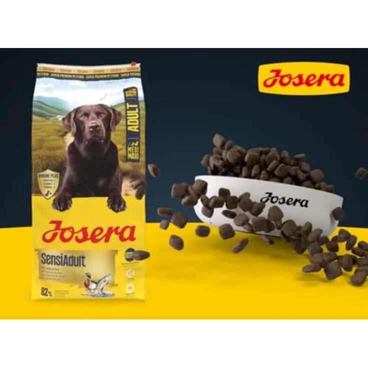 Josera Adult SensiAdult, glutenfreies Trockenfutter für empfindliche Hunde, 12,5kg mit IMMUNE PLUS – Bild 5