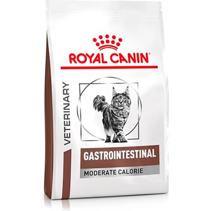 Royal Canin Veterinary Gastrointestinal Moderate Calorie, Katzenfutter zur Unterstützung der Verdauung und Gewichtsmanagement, 4 kg – Bild 1