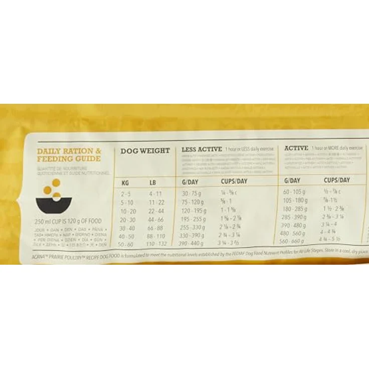 ACANA Prairie Poultry, Hundefutter mit 50% Fleischanteil, 9,7 kg – Bild 5